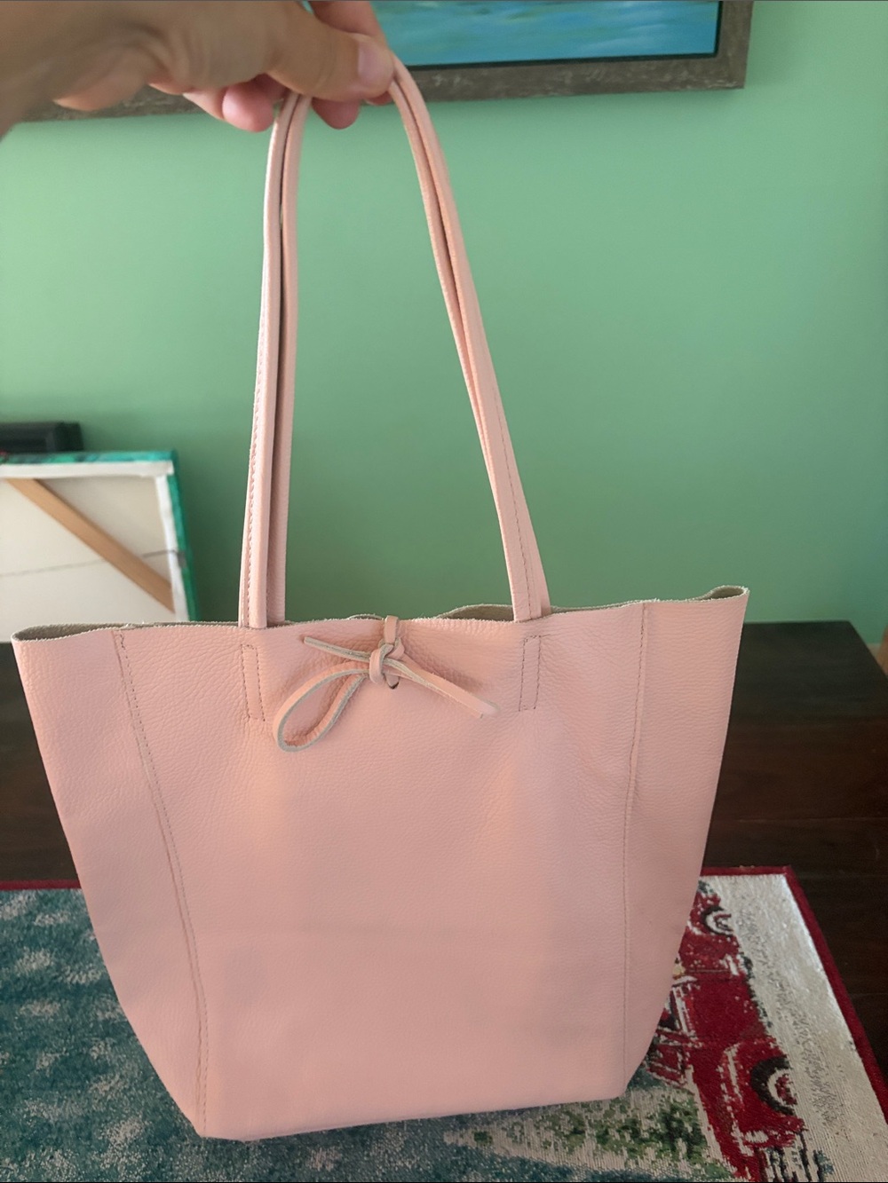 Blush Pink Tote Bag - Elegant Everyday Carry